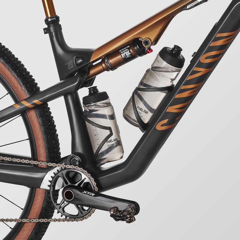 Detailaufnahme Canyon Lux Mountainbike