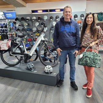 Portrait photo of Gabriele Heindrichs, Sales management, bikestore Brandt