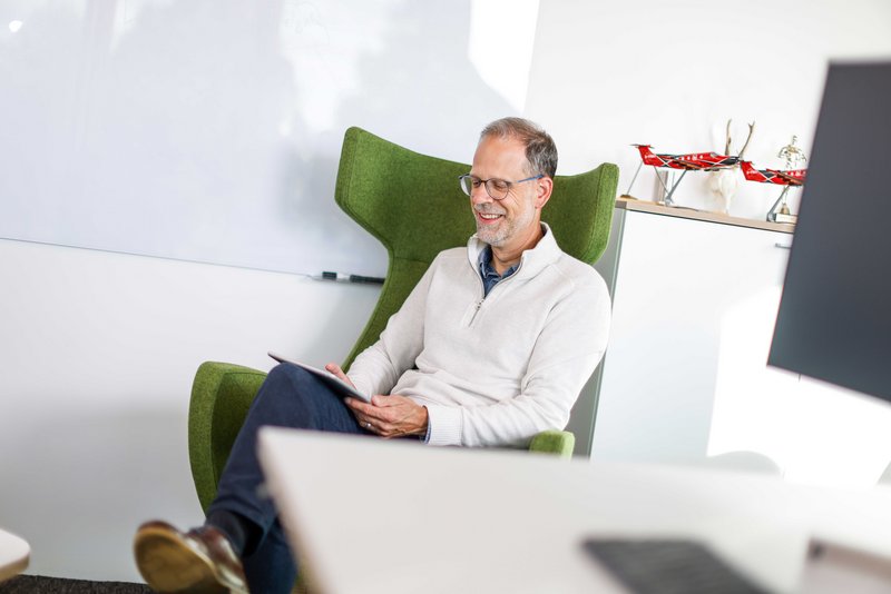 Arbeitgeber im Büro