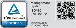 ISO 27001-zertifiziert Logo