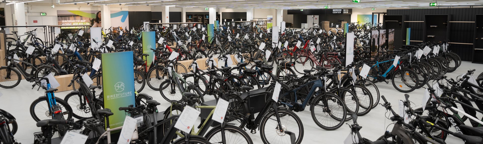 Gebrauchtrad leasen Gebrauchte E-Bikes im Bike2Future Radladen