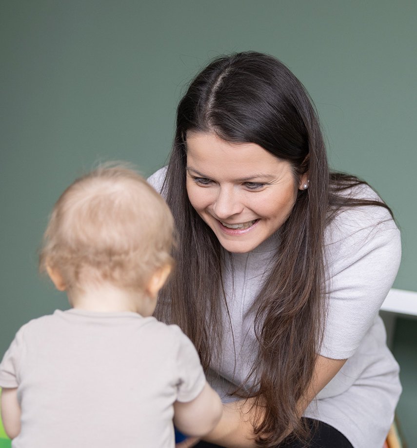 Mutter mit Baby