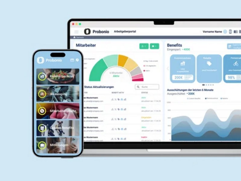 Probonio App und Probonio Portal